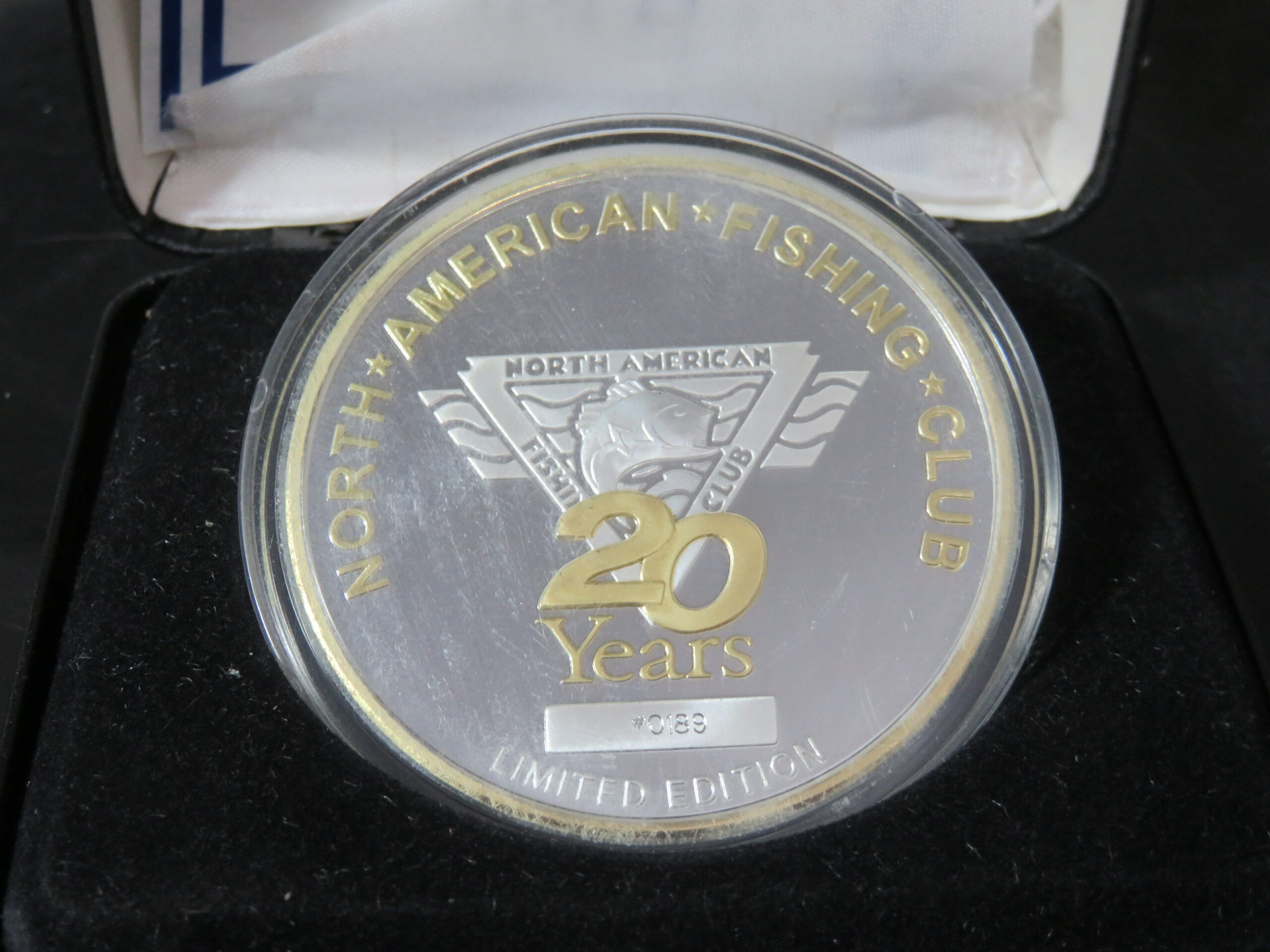 Les Kouba Silver Medal N.A. Fishing Club 20th Anniv. – Mounts For Sale